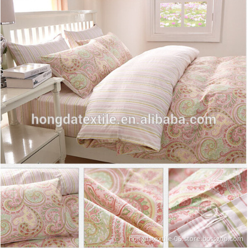 300TC cotton satin printed korean style bedding set
Quality Choice